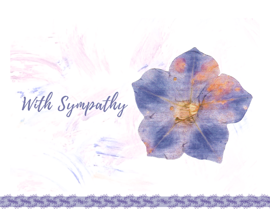 With Sympathy