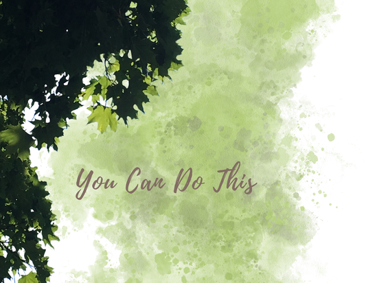 YOU CAN DO THIS